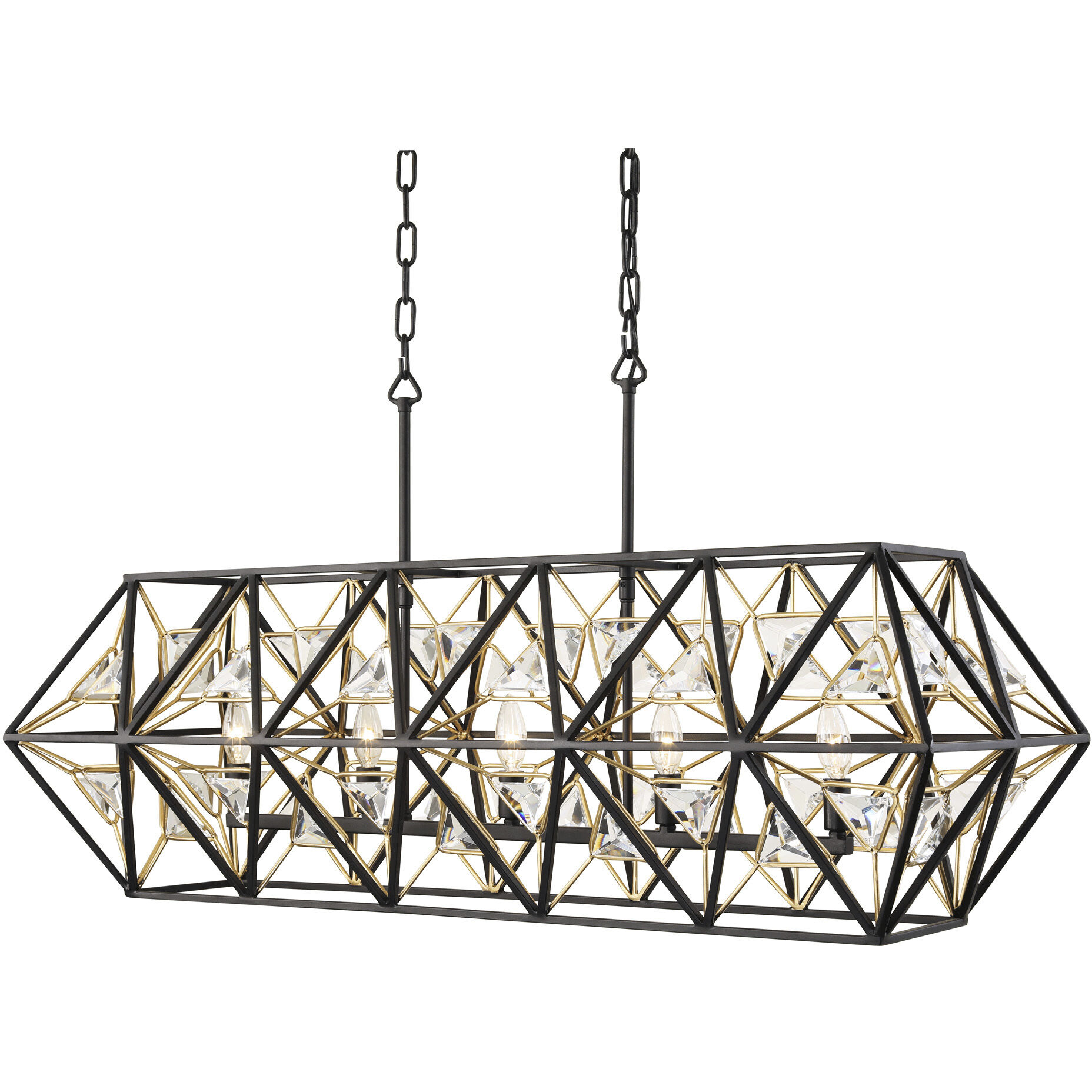 Marcia Linear Pendant Ceiling Light in 5