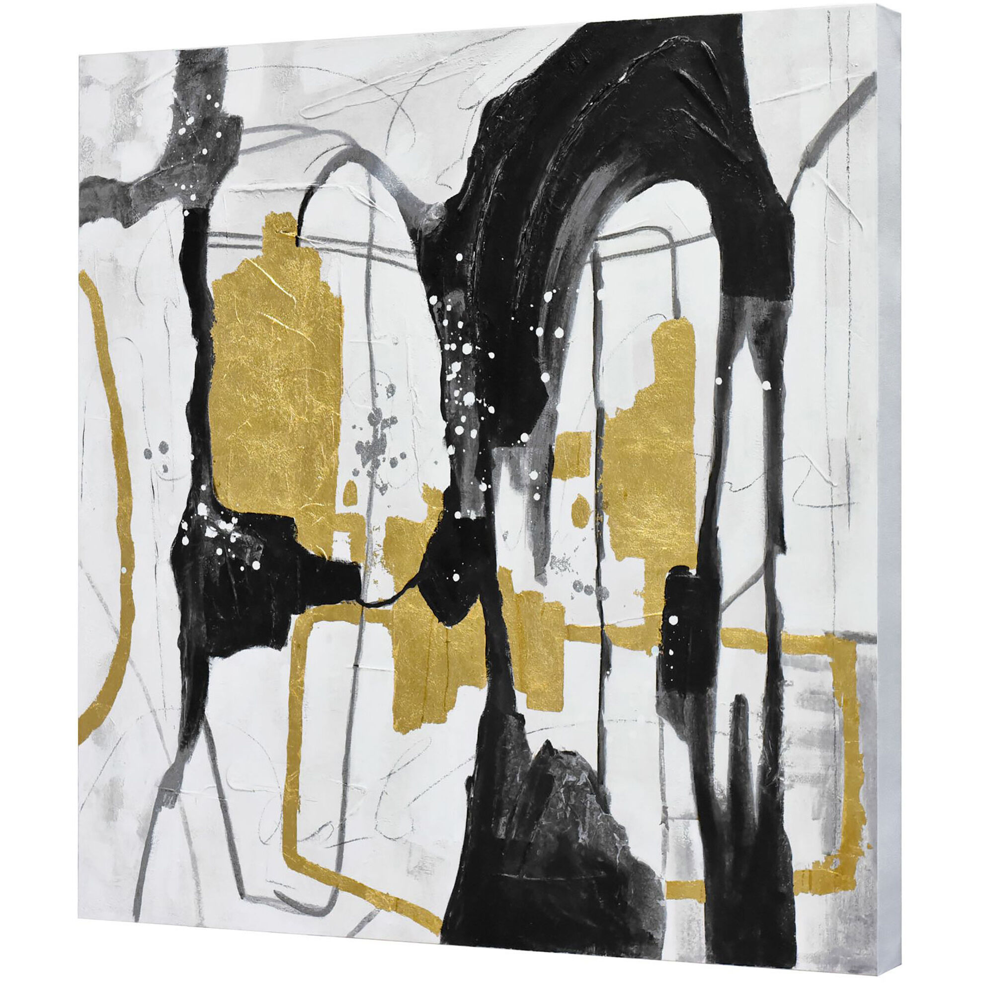 Holy Cow Black Wall Art