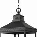 Midnight Manor 4 Light 18.5 inch Blackened Zinc and Antique Bronze Pendant Ceiling Light