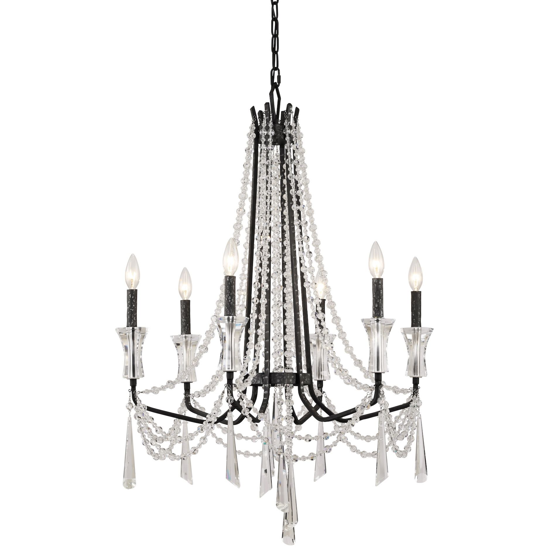 Barcelona 6 Light 27.00 inch Chandelier
