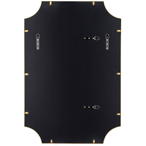 Carlton 33 X 22 inch Gold Wall Mirror, Tamara Day Collaboration