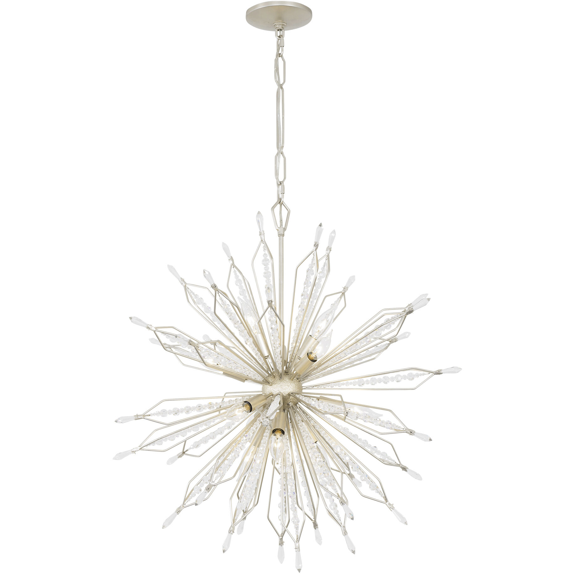 Orbital 12 Light 28 inch Gold Dust Pendant Ceiling Light