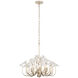 Wildflower 6 Light 26 inch Gold Dust Chandelier Ceiling Light, Smithsonian Collaboration
