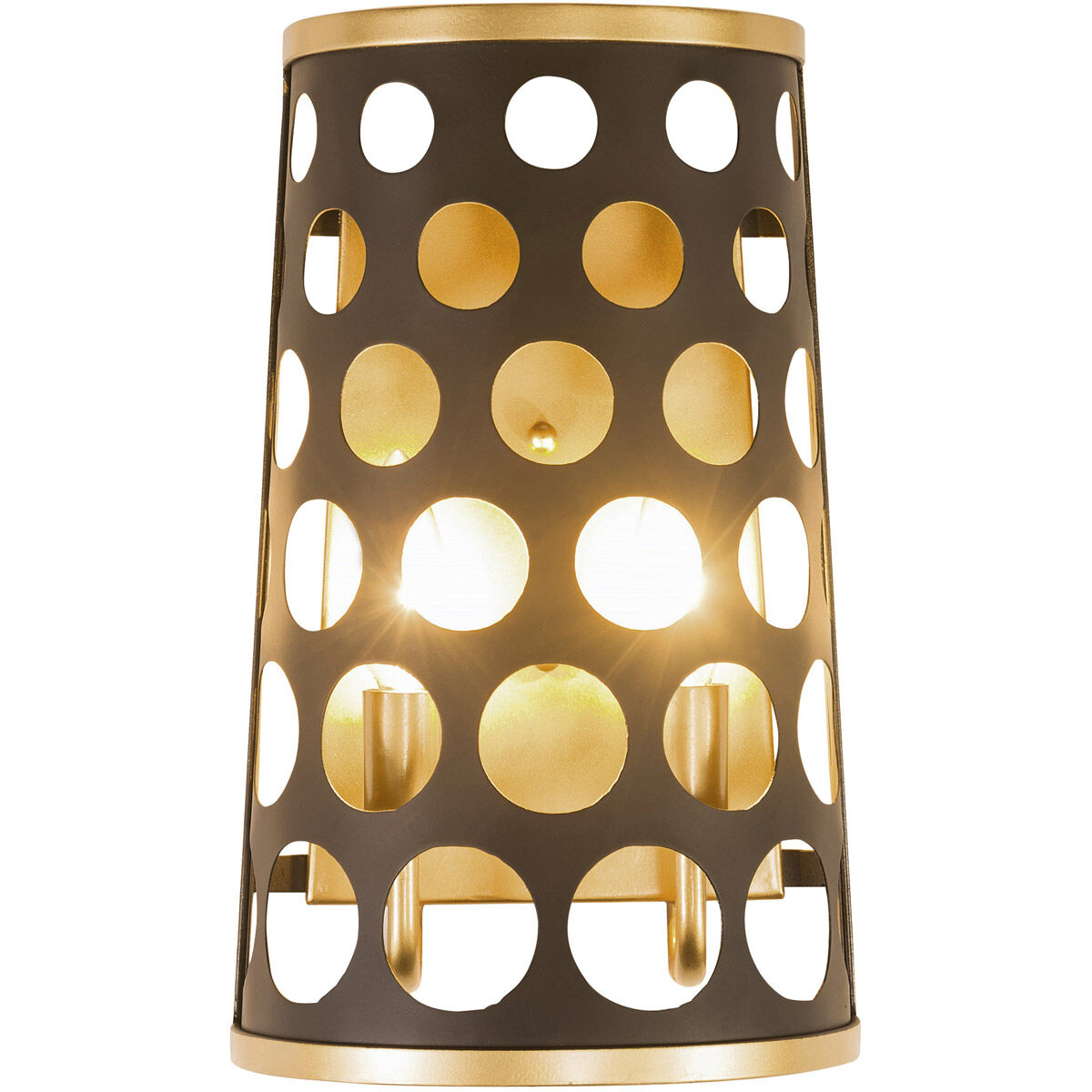 Bailey 2 Light 8 inch Gold Sconce Wall Light