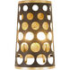 Bailey 2 Light 8 inch Gold Sconce Wall Light