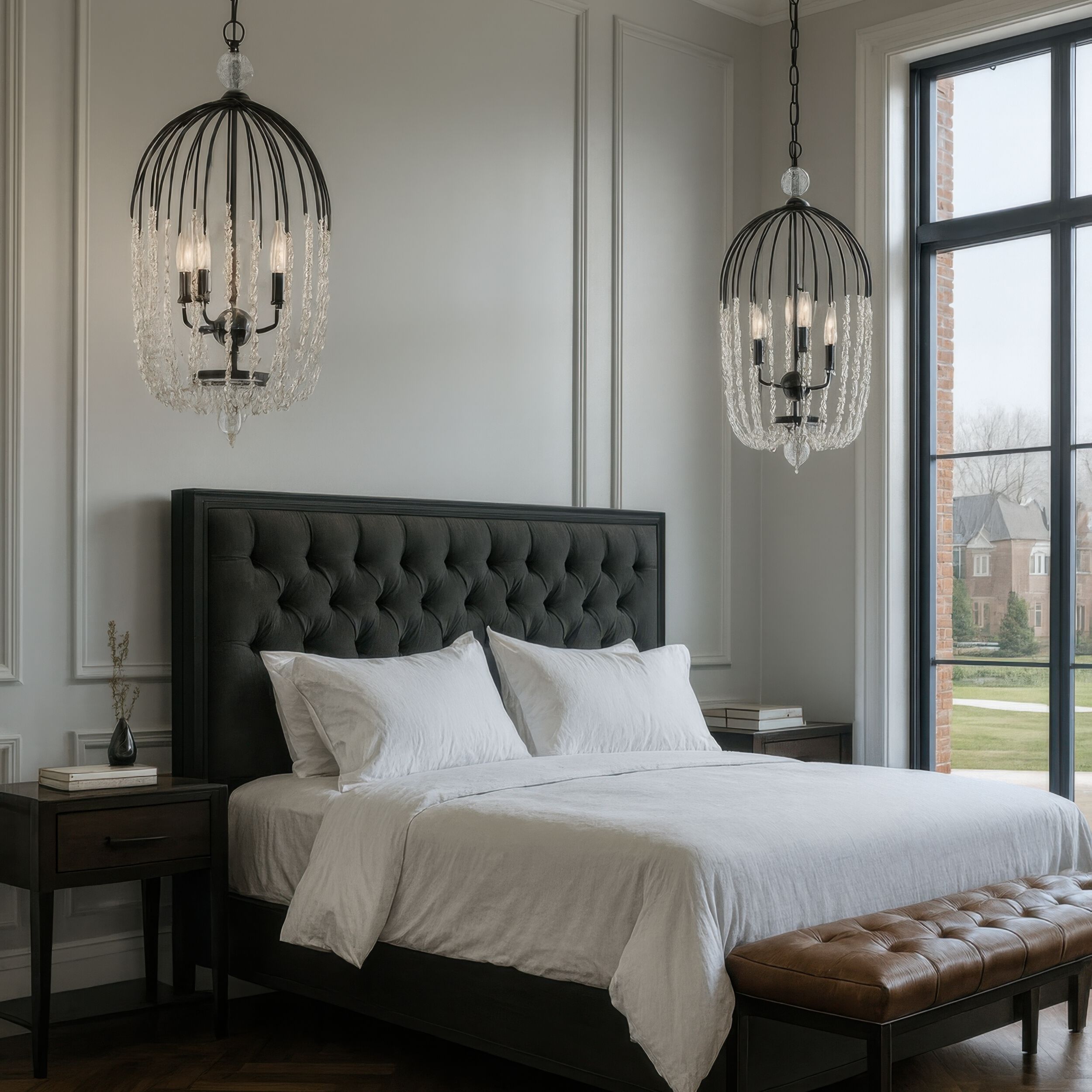 Voliere 3 Light 14.5 inch Matte Black Pendant Ceiling Light