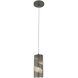 Flow 1 Light 4 inch Steel Mini Pendant Ceiling Light
