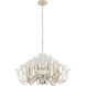 Wildflower 15 Light 40 inch Gold Dust/Artifact Chandelier Ceiling Light, Smithsonian Collaboration