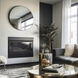 Tablet 30 X 30 inch Black Wall Mirror