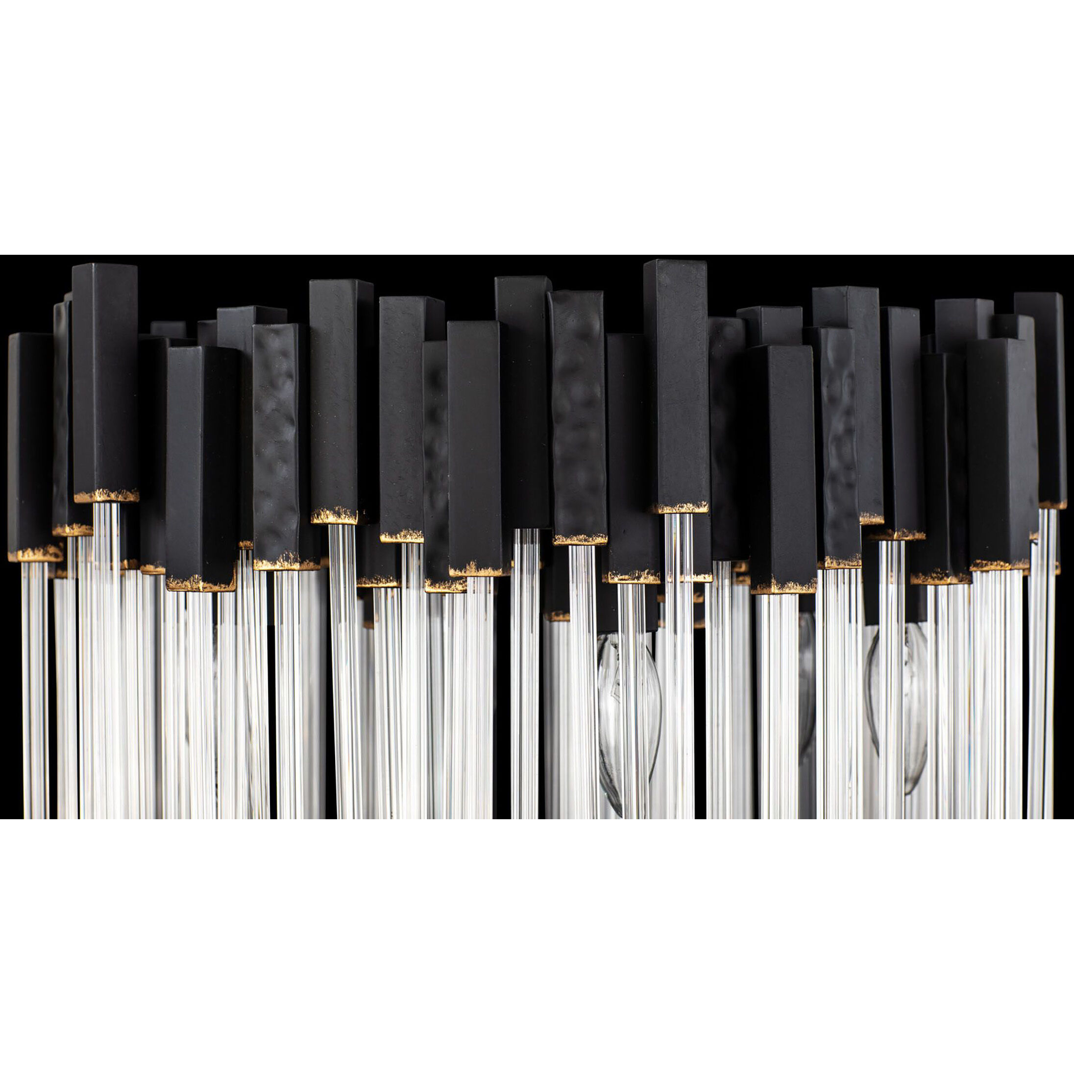 Matrix 68 inch 60 watt Matte Black Floor Lamp Portable Light in Matte Black/French Gold