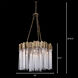Matrix 9 Light 25 inch Havana Gold Pendant Ceiling Light