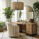 Suratto 8 Light 30 inch Matte Black and Honey Blonde Pendant Ceiling Light in Matte Black/Honey Blonde