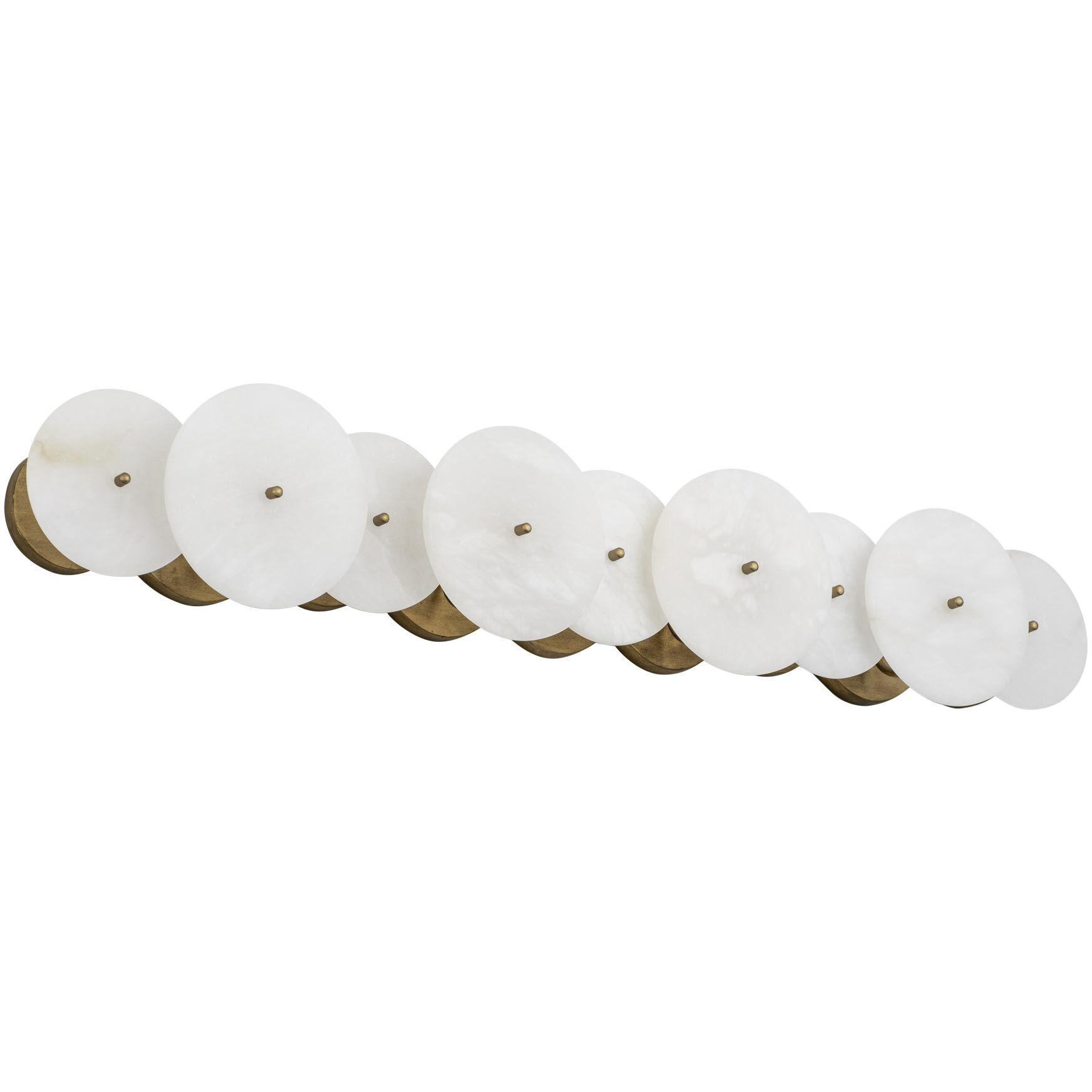 Cosmos 4 Light 35.75 inch Havana Gold Bath Vanity Light Wall Light, Smithsonian Collaboration