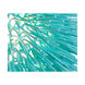 Urchin 1 Light 6.25 inch Aqua Velvet Mini Pendant Ceiling Light
