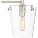 Arlo 3 Light 23 inch Black/Polished Nickel Bath Vanity Light Wall Light