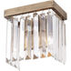 Social Club 1 Light 8 inch Havana Gold Bath Vanity Wall Light
