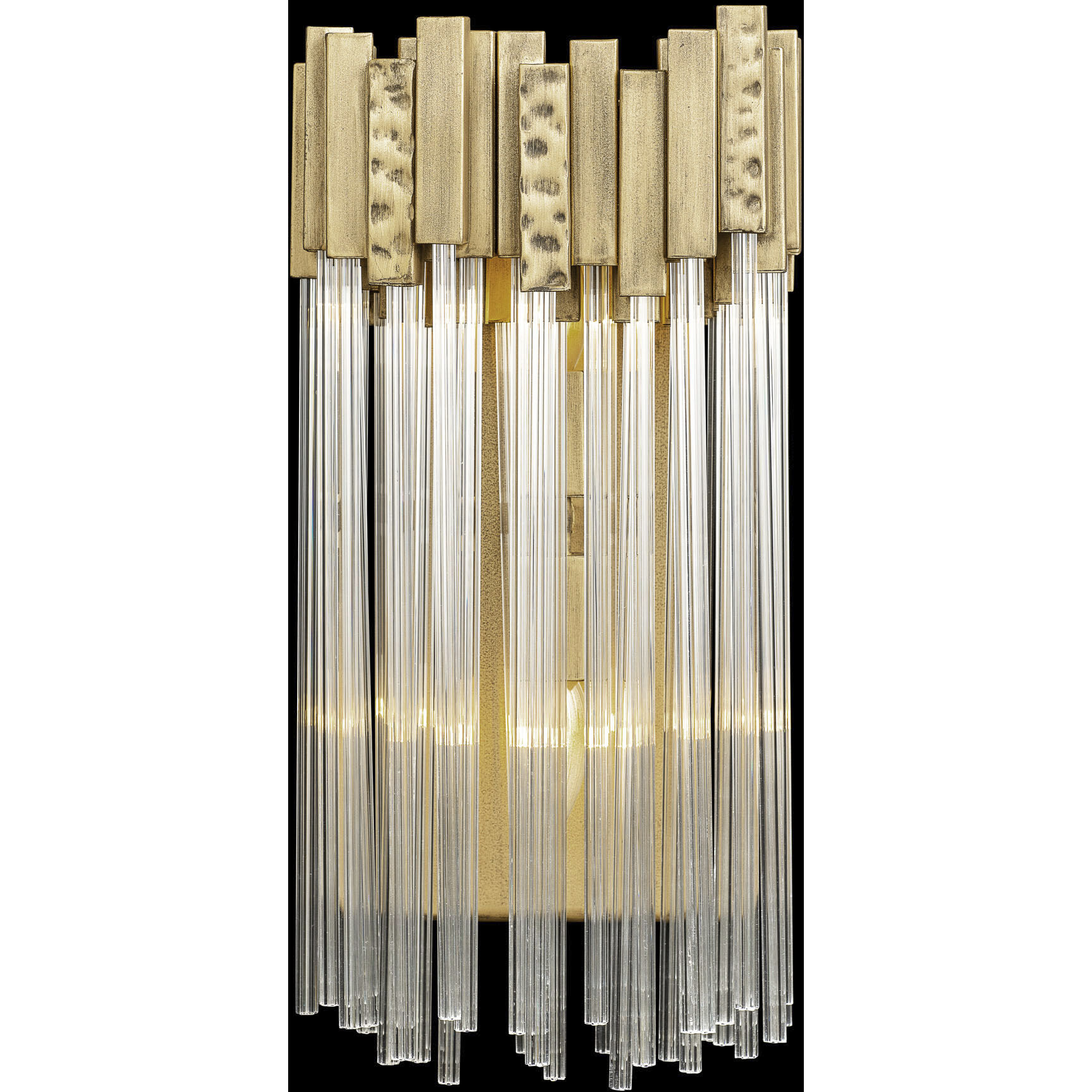 Matrix 2 Light 8 inch Havana Gold Wall Sconce Wall Light