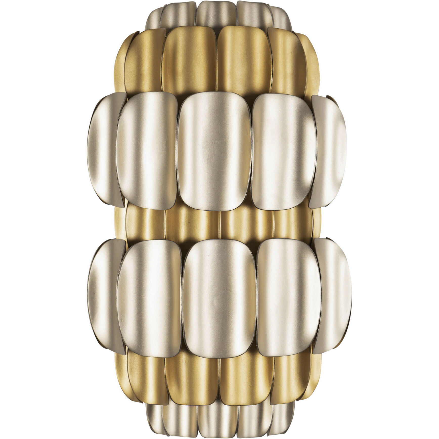 Swoon Sconce Wall Light in Antique Gold, Smithsonian Collaboration