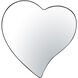 Who Do Ya' Love 30 X 30 inch Black Wall Mirror