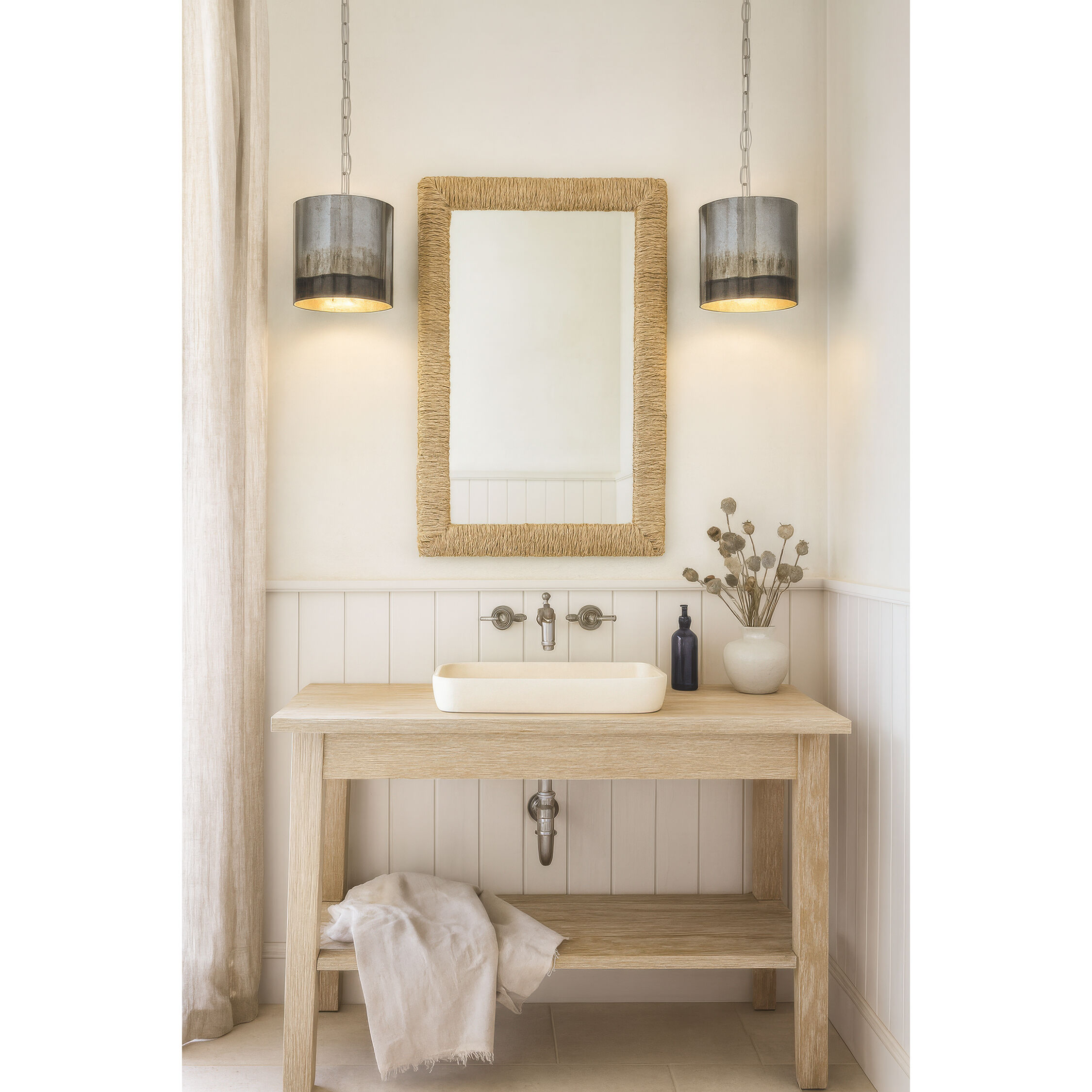 Cannery 1 Light 10 inch Ombre Galvanized Mini Pendant Ceiling Light