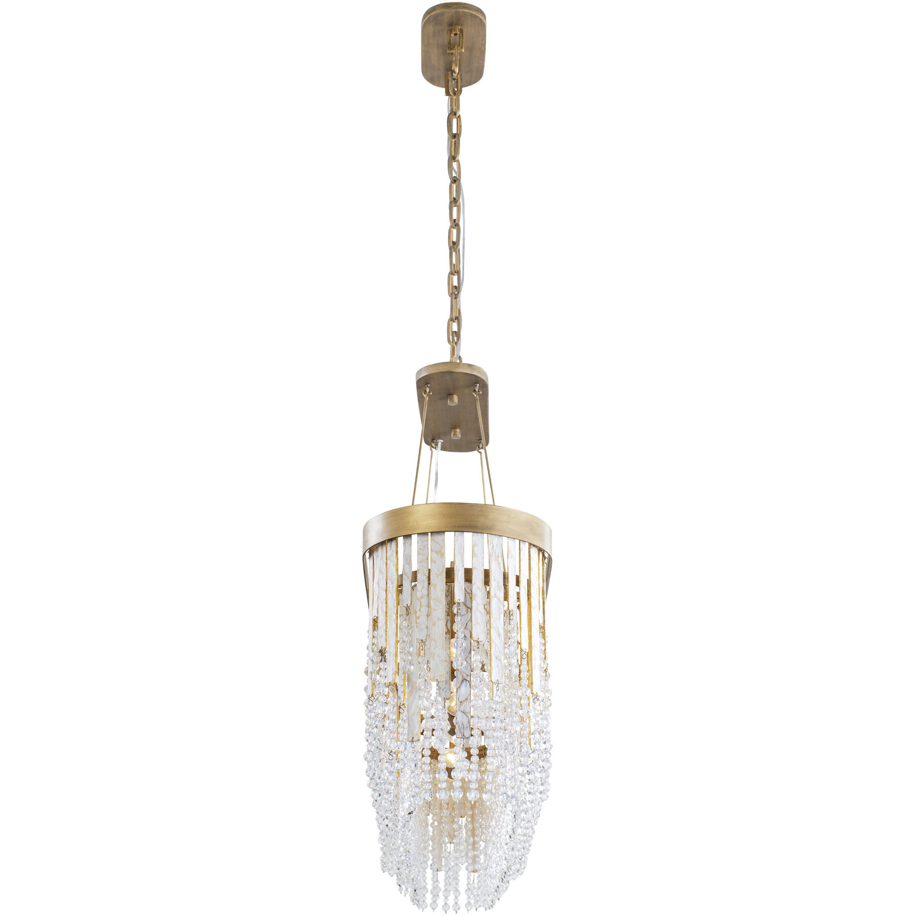 Lafayette 6 Light 48 inch Havana Gold Linear Pendant Ceiling Light