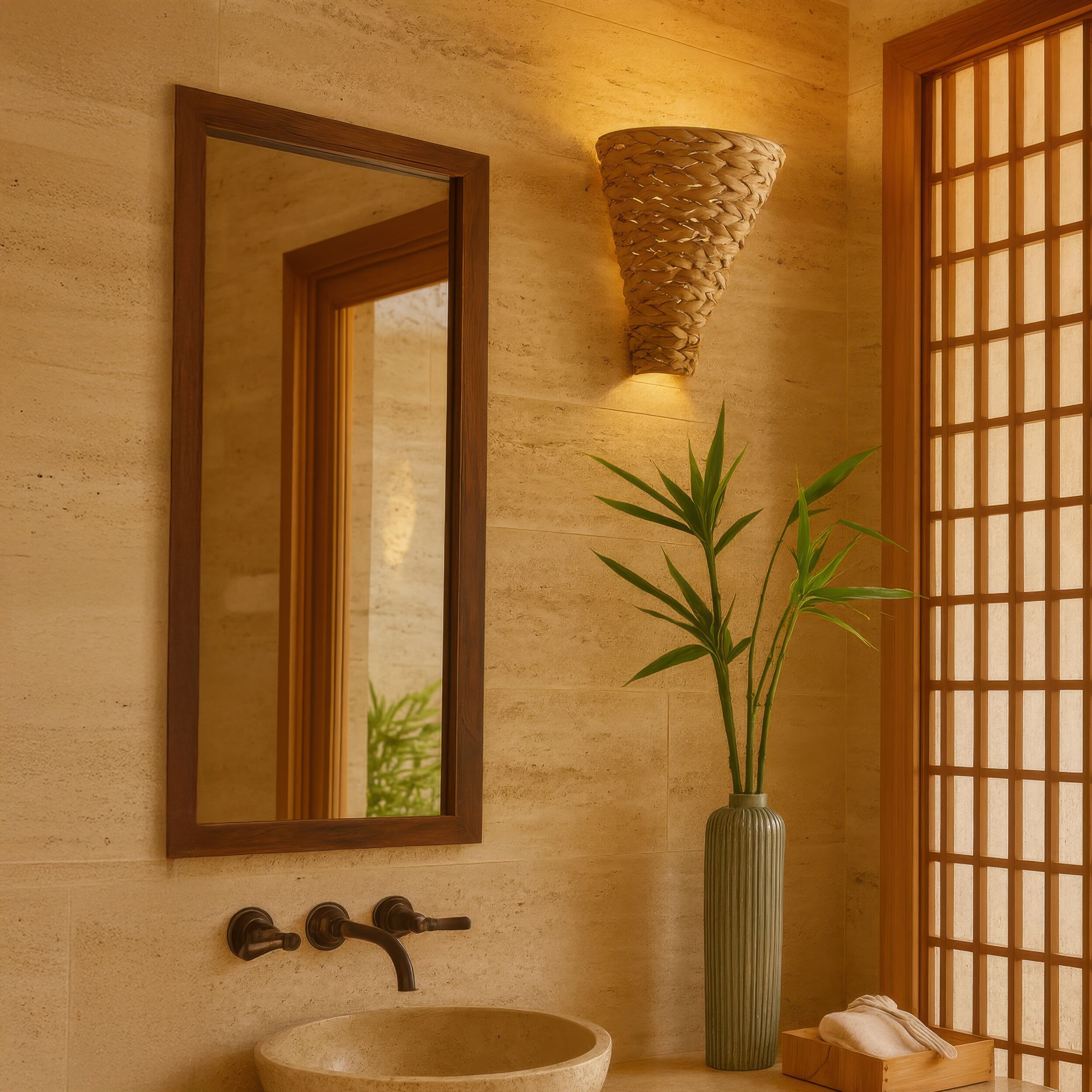 Hilton Head 1 Light 10.25 inch French Gold with Natural Seagrass Wall Sconce Wall Light