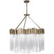 Matrix 10 Light 30 inch Havana Gold Chandelier Ceiling Light