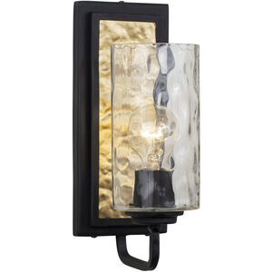 Hammer Time 1 Light 5 inch Carbon/French Gold Wall Sconce Wall Light