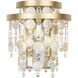 Kalani 2 Light 12 inch French Gold Wall Sconce Wall Light, Smithsonian Collaboration