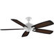 myFanimation Matte White Fan Motor Only, Blades Sold Separately, Motor Only