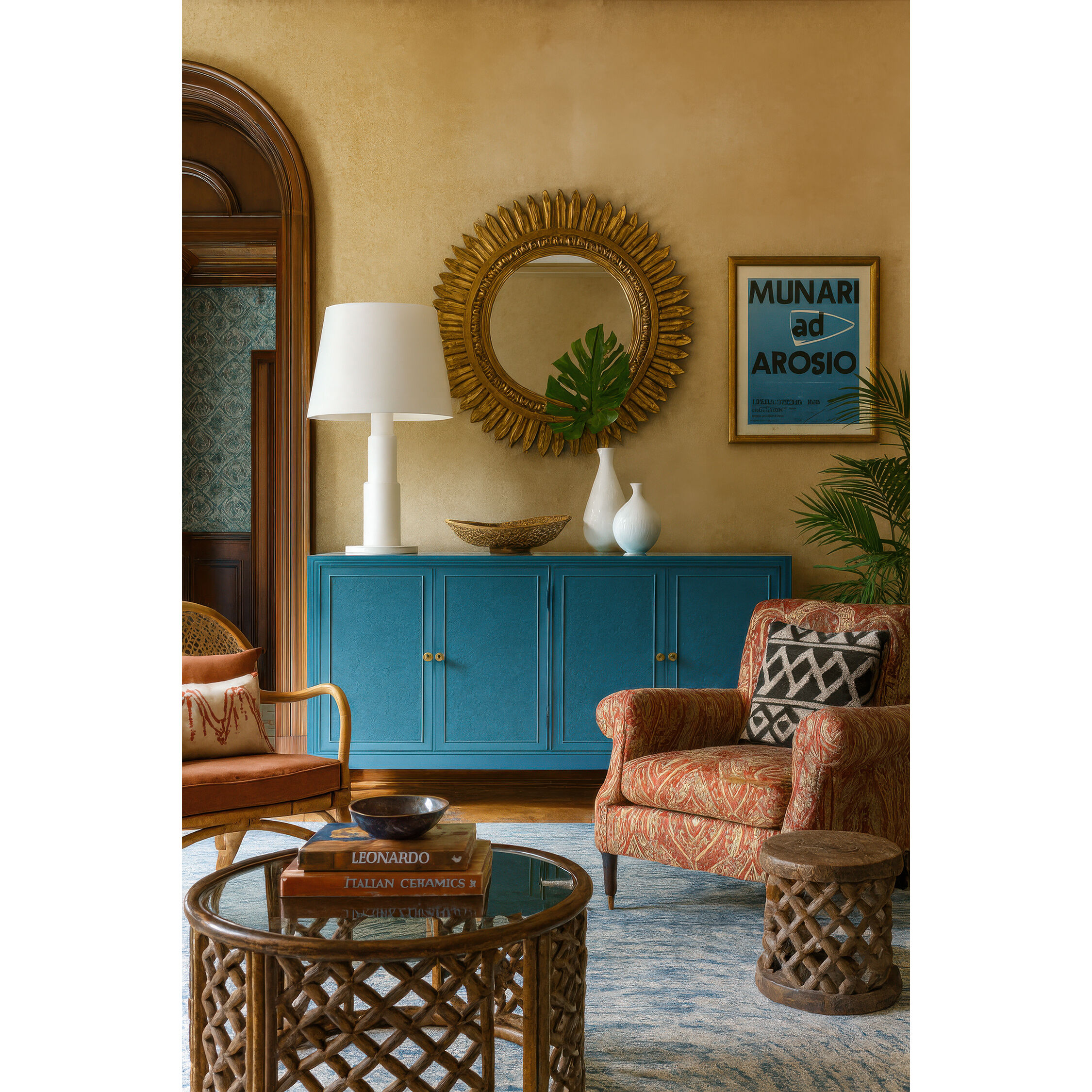 Giustino 32.5 inch 5 watt Matte White Table Lamp Portable Light