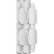 Swoon 2 Light 10 inch Matte White Wall Sconce Wall Light, Smithsonian Collaboration