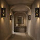 Estela 2 Light 10 inch Matte Black and French Gold Wall Sconce Wall Light, Smithsonian Collaboration