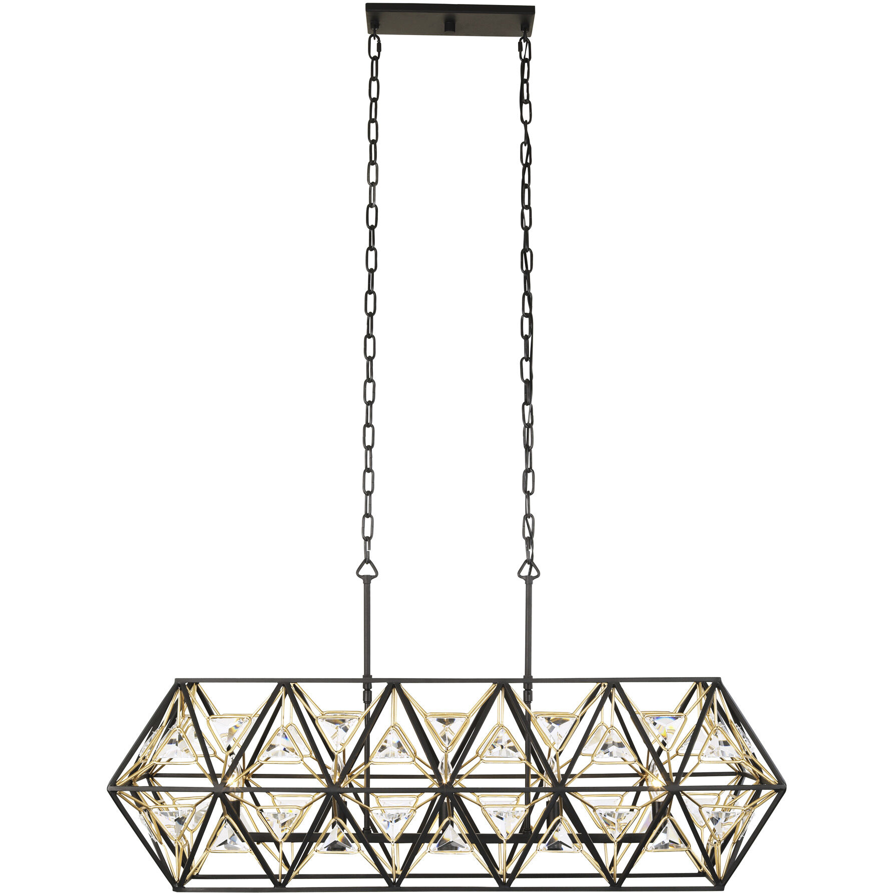 Marcia Linear Pendant Ceiling Light in 5