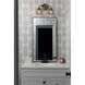 Kye 40 X 22 inch Black Wall Mirror, Varaluz Casa