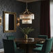 Social Club 9 Light 23.25 inch Havana Gold Pendant Ceiling Light