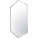 Put A Spell On You 40 X 22 inch Chrome Wall Mirror