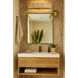 Jacob's Ladder 3 Light 25.5 inch French Gold Bath Vanity Light Wall Light, Smithsonian Collaboration