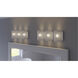 Brilliance 3 Light 23 inch Chrome Bath Vanity Wall Light