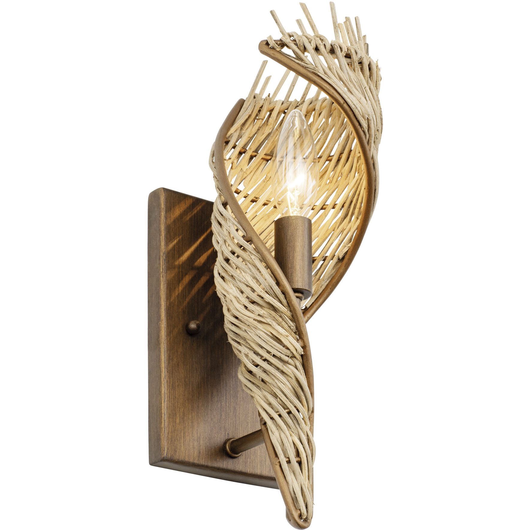 Flow Right Sconce Wall Light, Smithsonian Collaboration