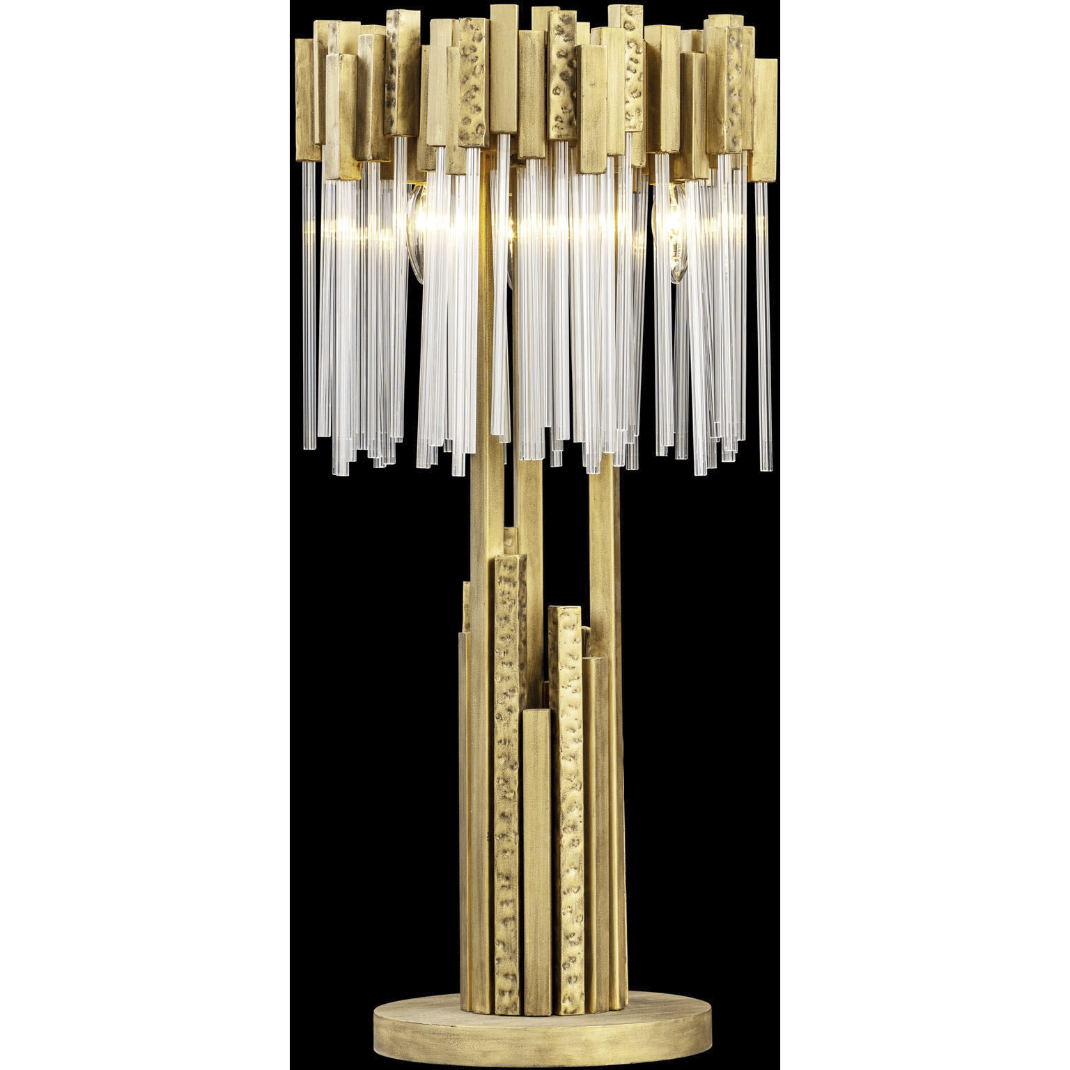 Matrix 30 inch 5 watt Havana Gold Table Lamp Portable Light