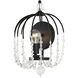 Voliere Sconce Wall Light in Matte Black