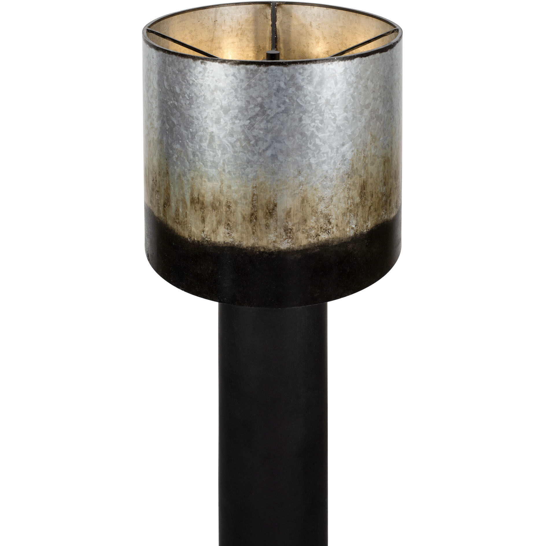 Cannery 33 inch 5 watt Ombre Galvanized Buffet Table Lamp Portable Light