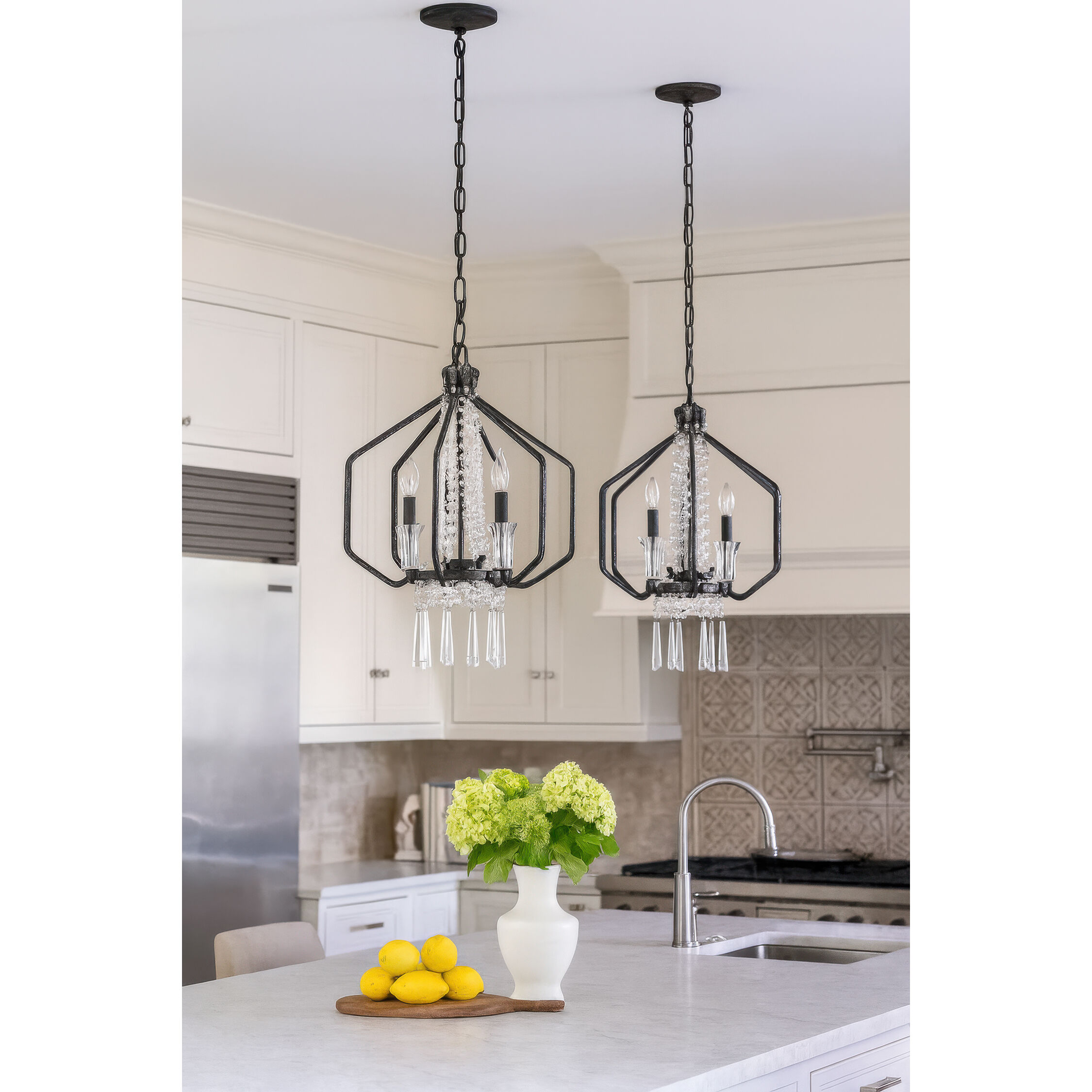 Barcelona 4 Light 18 inch Onyx Pendant Ceiling Light