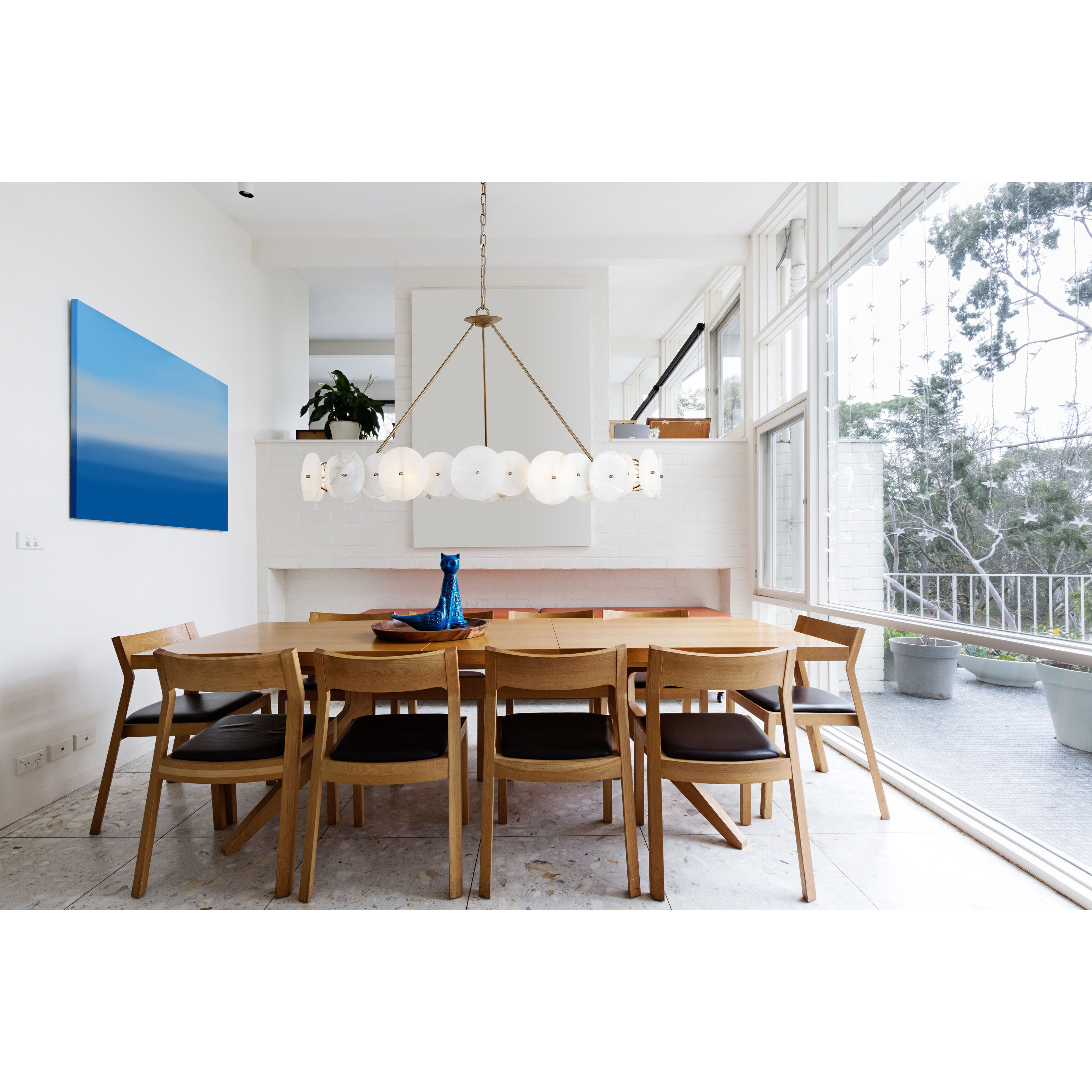 Cosmos 9 Light 48 inch Havana Gold Chandelier Ceiling Light, Smithsonian Collaboration