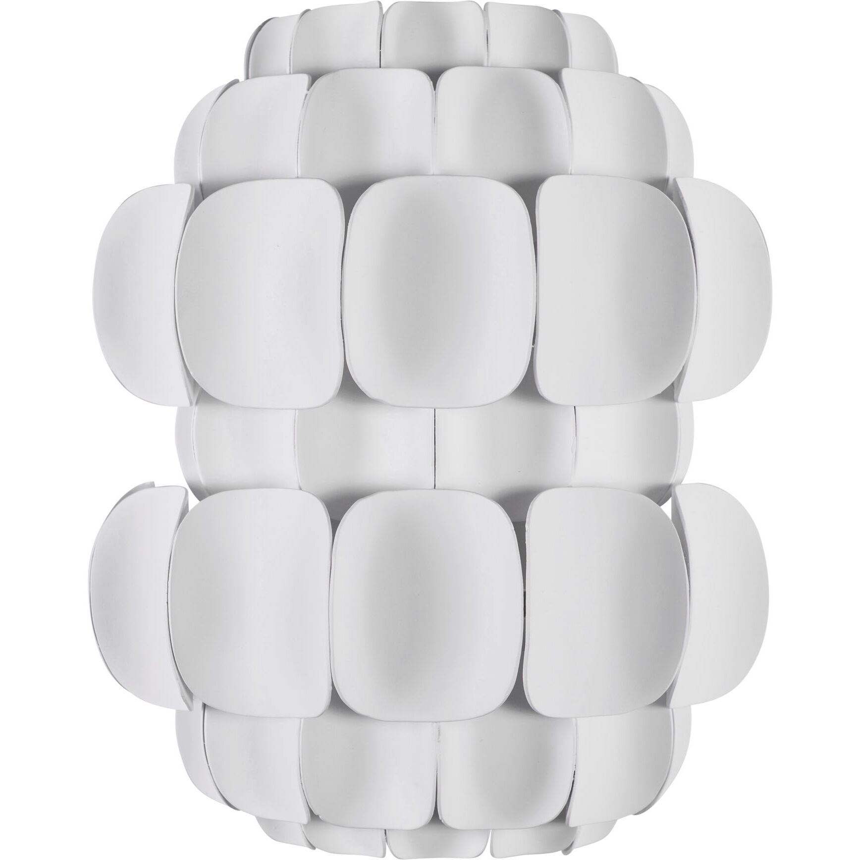 Swoon 1 Light 10 inch Matte White Wall Sconce Wall Light, Smithsonian Collaboration