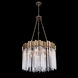 Matrix 9 Light 25 inch Havana Gold Pendant Ceiling Light