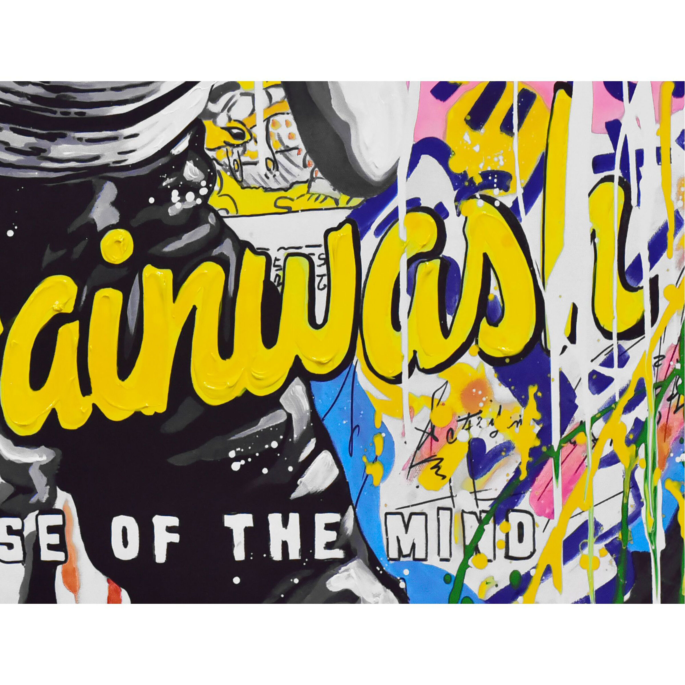 Mr. Brainwashed Multi-color Wall Art