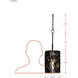 Estela 1 Light 8.5 inch Matte Black and French Gold Mini Pendant Ceiling Light, Smithsonian Collaboration