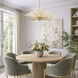 Wildflower 15 Light 40 inch Gold Dust/Artifact Chandelier Ceiling Light, Smithsonian Collaboration